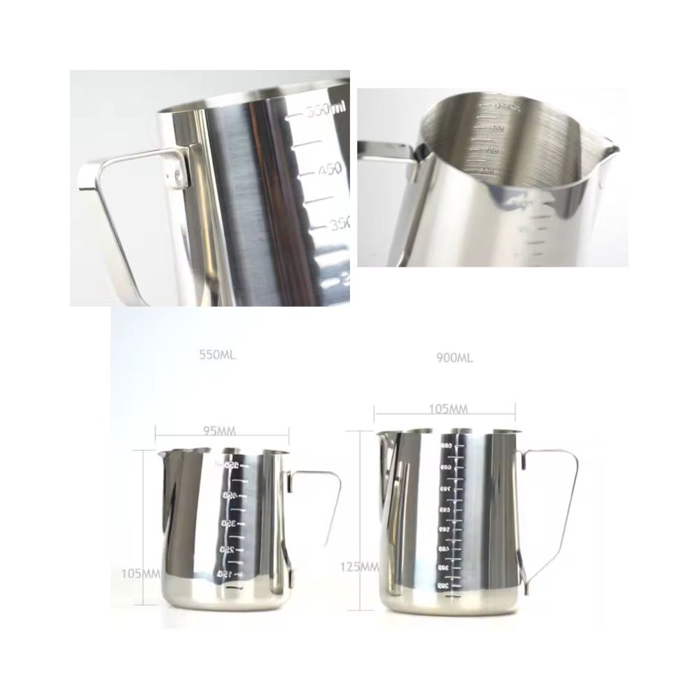 ECO Stainless Milk Jug with scale 900ml_thumbnail_1
