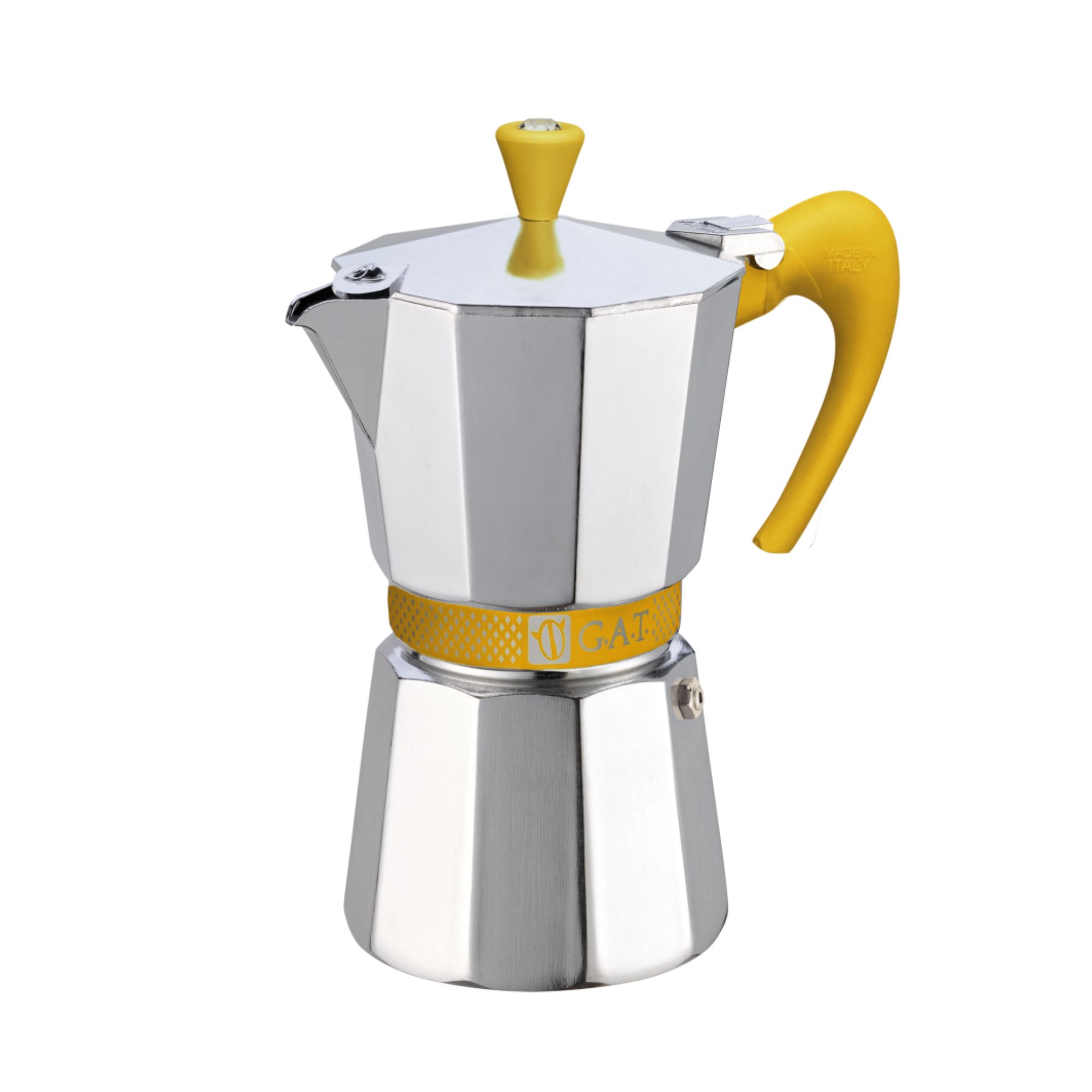 G.A.T. COFFEE MAKER  BETTY 3 CUPS (Yellow)_thumbnail_0