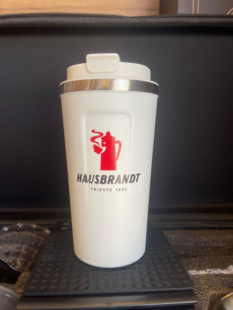 Hausbrandt 16oz Go Latte Cup White