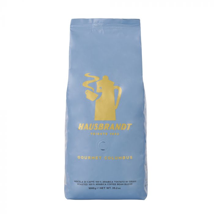 Hausbrandt Gourmet Columbus 100% Arabica Whole Bean Coffee 1kg_thumbnail_0