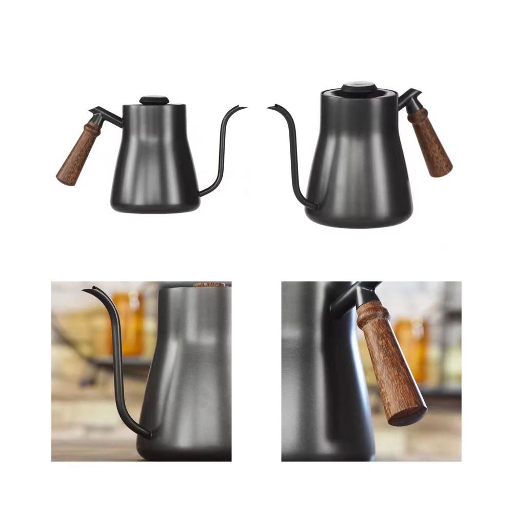 ECO Gooseneck Black Coffee Kettle with Thermometer 1L_thumbnail_1