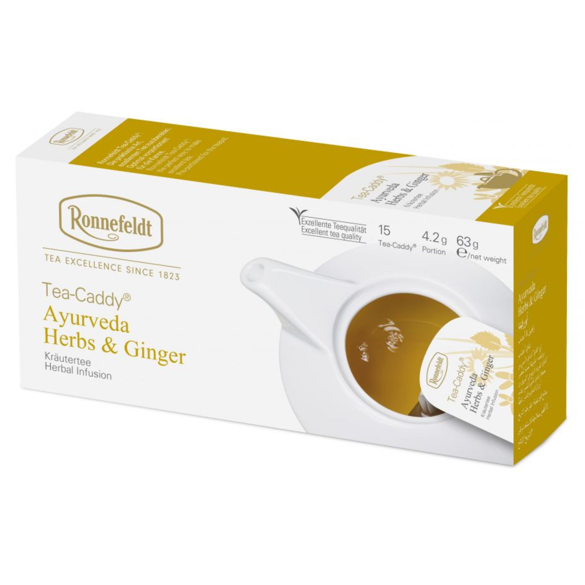 Ronnefeldt Tea-Caddy® Ayurveda Herbs and Ginger