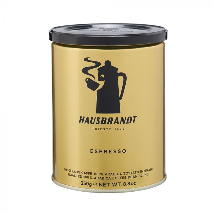 Hausbrandt ESPRESSO 100% ARABICA  BEANS 250g Tin can_thumbnail_0