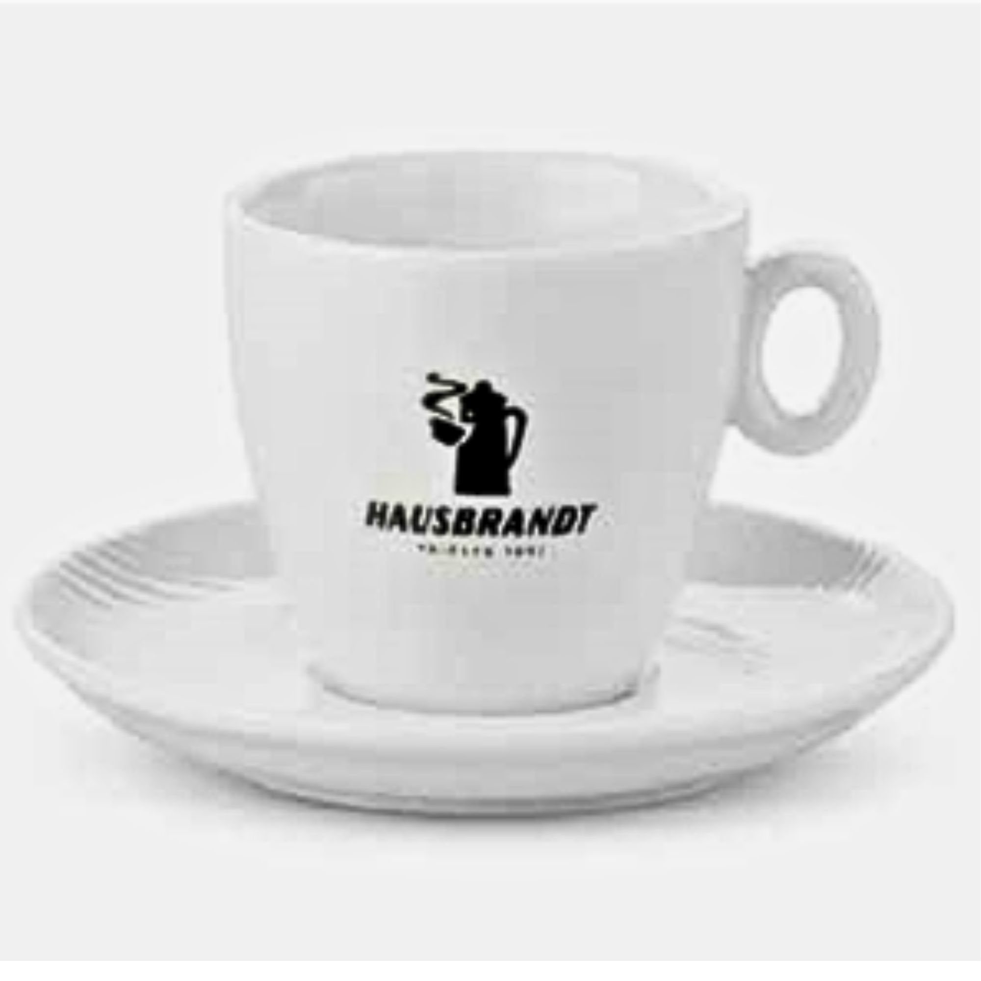 Hausbrandt Latte Cup Black Design