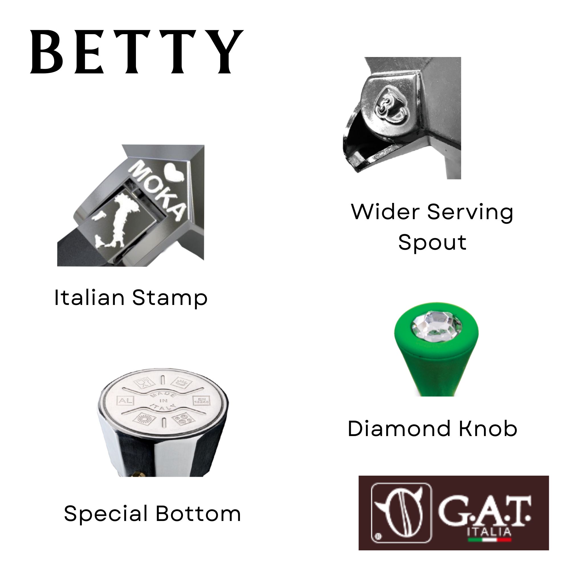 G.A.T. COFFEE MAKER  BETTY 3 CUPS (Yellow)_thumbnail_1